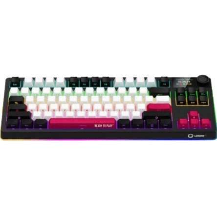 Lorgar KBP70TKLW Wireless TKL Mechanical Gaming Keyboard Pro - Black/Red