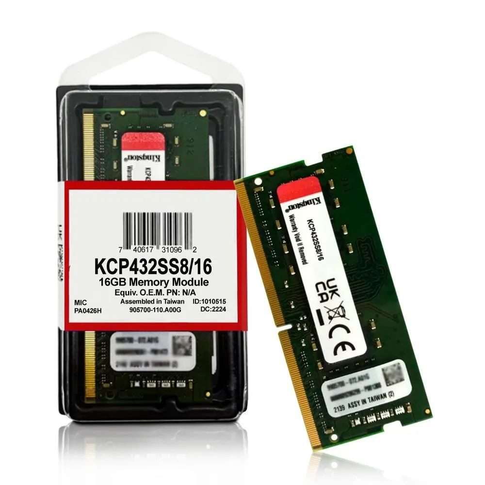Kingston 16GB DDR4 3200MHz Single Rank SO- DIMM RAM