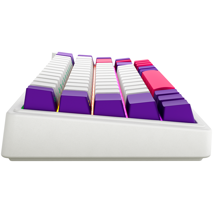 Lorgar KBP70MW Wireless 65% Mechanical Gaming Keyboard Pro - White