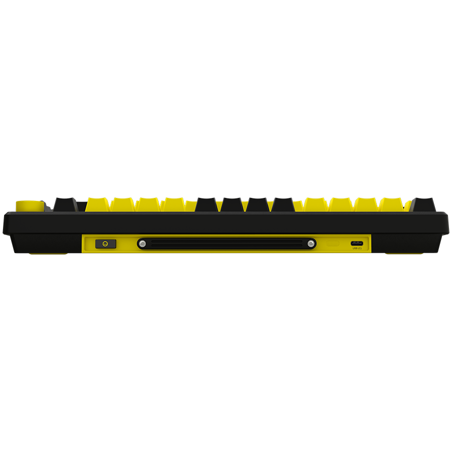 Lorgar KBP7075W Wireless 75% Mechanical Gaming Keyboard Pro - Black/Yellow
