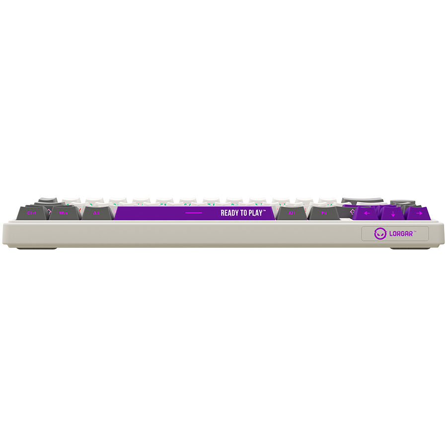 Lorgar KBP70MW Wireless 65% Mechanical Gaming Keyboard Pro - Beige