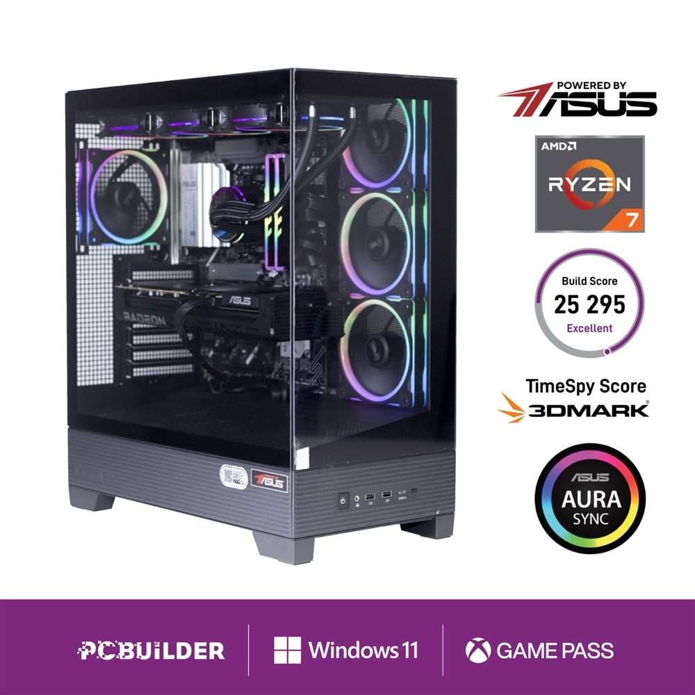 PCBuilder Maximus AMD Ryzen 7 7800X3D Gaming PC | Windows 11