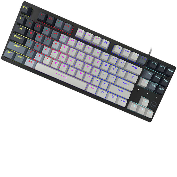 Lorgar Azar 514TKL Wired Mechanical Gaming Keyboard - White