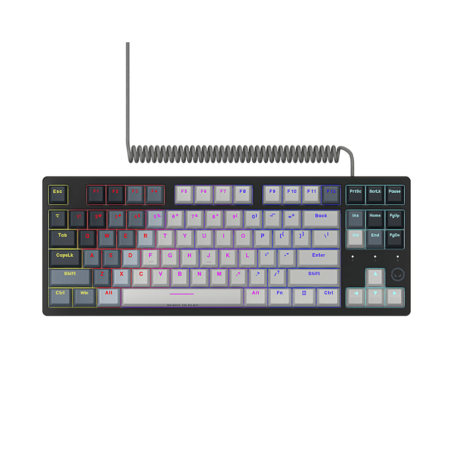 Lorgar Azar 514TKL Wired Mechanical Gaming Keyboard - White