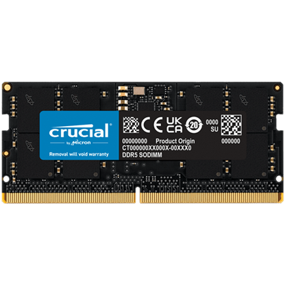 Crucial 16GB 5600MHz DDR5 SODIMM Notebook Memory
