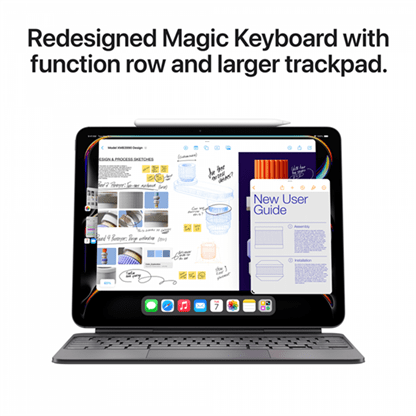 13-inch iPad Pro WiFi + Cellular 2TB with Standard glass - Space Black,Mode