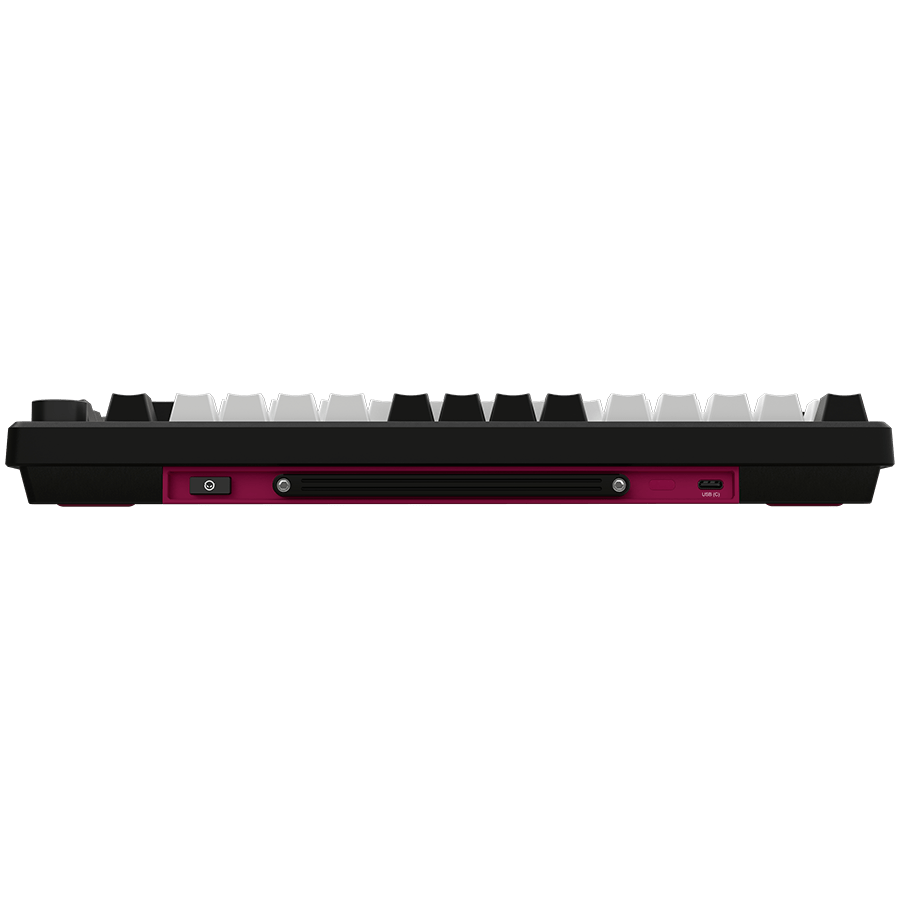 Lorgar KBP7075W Wireless 75% Mechanical Gaming Keyboard Pro - Black/Red