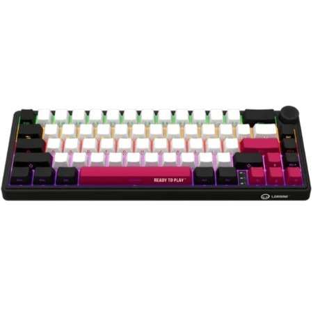 Lorgar KBP70MW Wireless 65% Mechanical Gaming Keyboard Pro - Black/Red