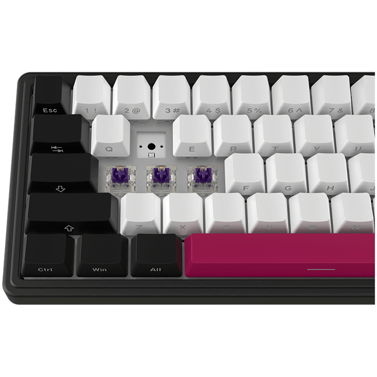 Lorgar KBP70MW Wireless 65% Mechanical Gaming Keyboard Pro - Black/Red