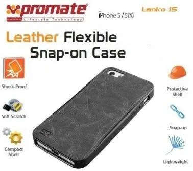 Promate Lanko.i5 iPhone 5 Hand-Crafted Leather Case