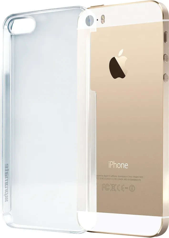 Promate Crystal -Clear Shell Protective Case For iPhone 5/5s