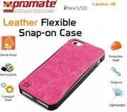 Promate Lanko.i5 iPhone 5 Hand-Crafted Leather Case