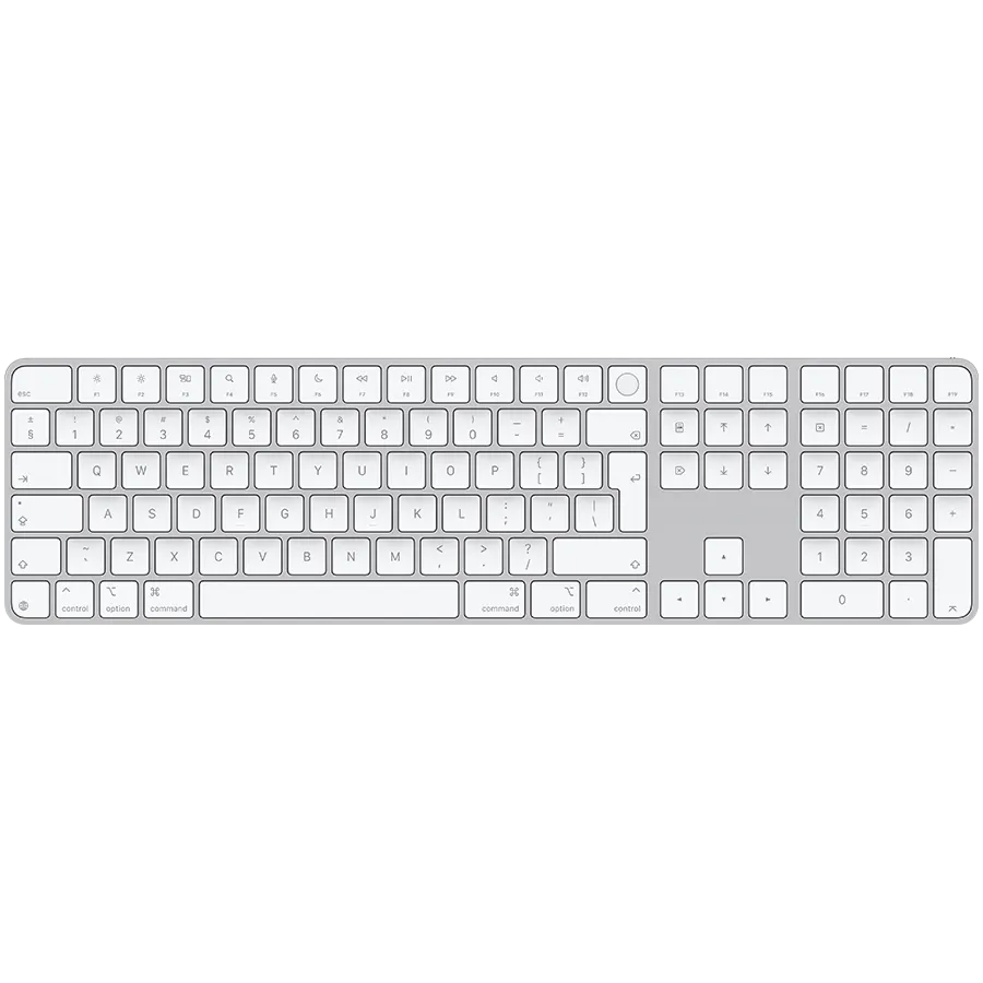 Magic Keyboard with Touch ID and Numeric Keypad for Mac models with Apple s