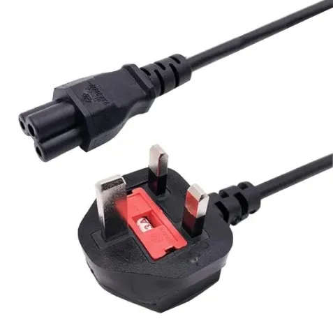 Unique UK 3pin Single Head 1.8M Power cable