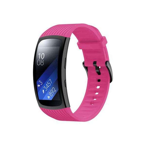 Samsung Gear Fit 2 Pro/2 Single Loop Silicone Strap - Pink