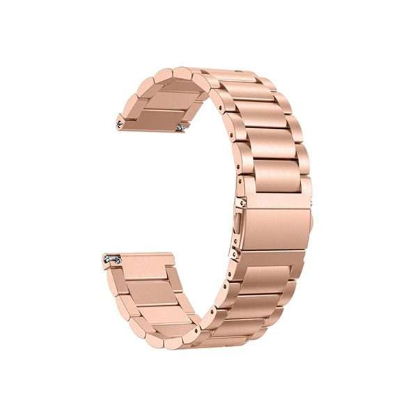 Fitbit Versa 1/2 Stainless-Steel Strap - Rose Gold