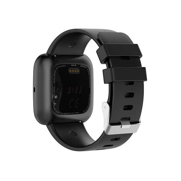 Fitbit Versa 1/2 Silicone Strap Single Loop - Black