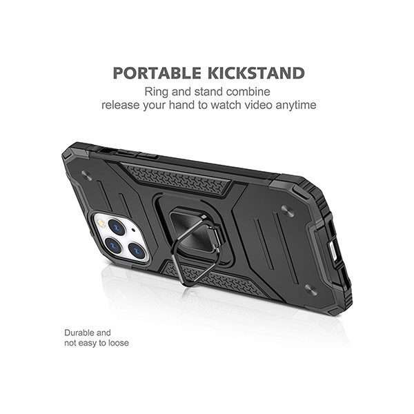 Apple Watch iPhone 12 Pro Armor Case - Black