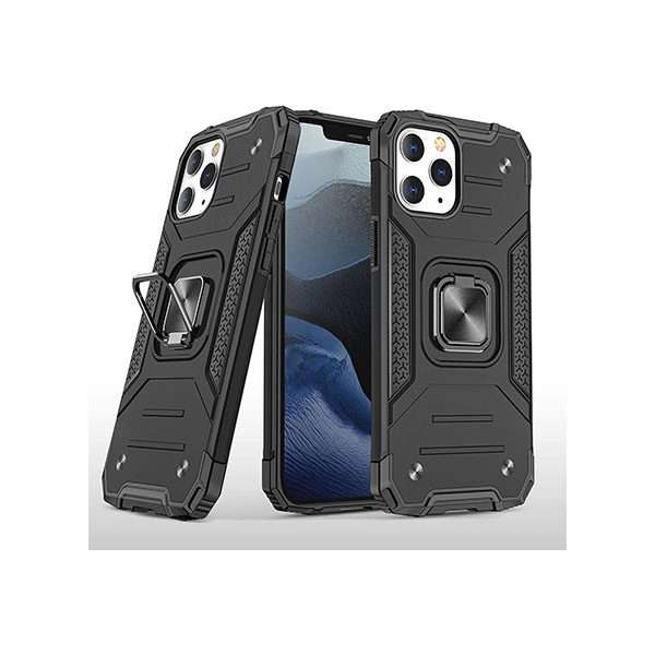 Apple Watch iPhone 12 Pro Armor Case - Black