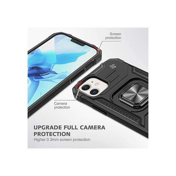 Apple iPhone 12 Shockproof Case - Black