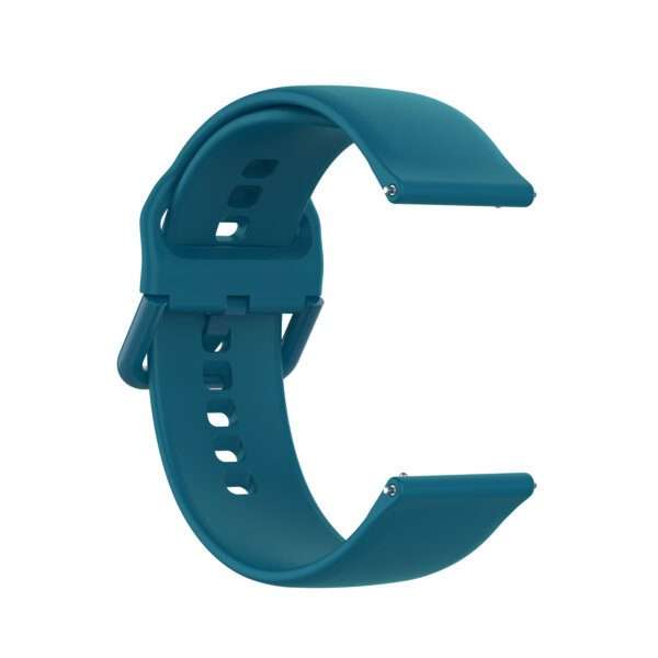 Fitbit Versa 1/2 Silicone Strap with Color Buckle - Turquoise