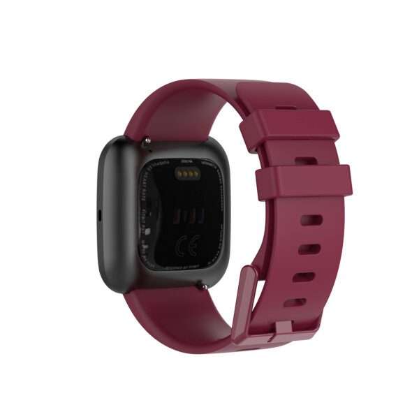 Fitbit Versa 1/2 Silicone Strap Double Loop - Maroon