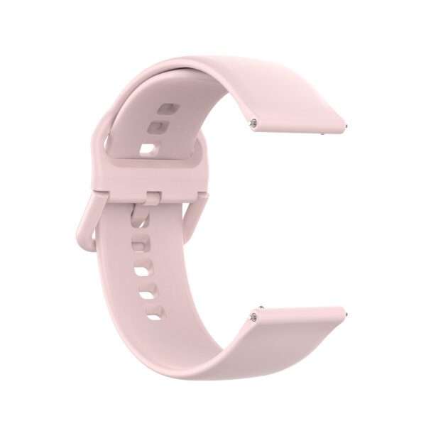 Fitbit Versa 1/2 Silicone Strap with Color Buckle - Pink