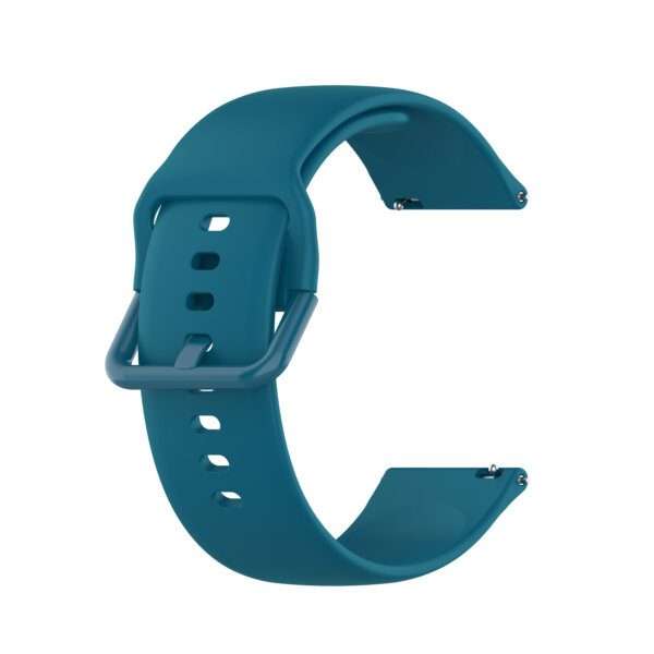 Fitbit Versa 1/2 Silicone Strap with Color Buckle - Turquoise