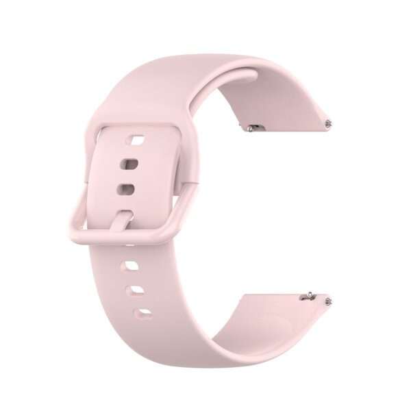 Fitbit Versa 1/2 Silicone Strap with Color Buckle - Pink