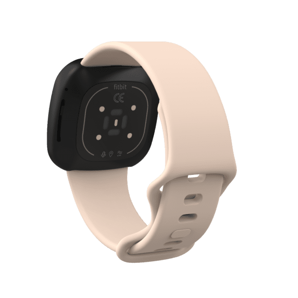 Fitbit Versa 3/4 & Sense Silicone Strap - Beige