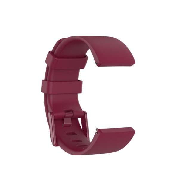 Fitbit Versa 1/2 Silicone Strap Double Loop - Maroon