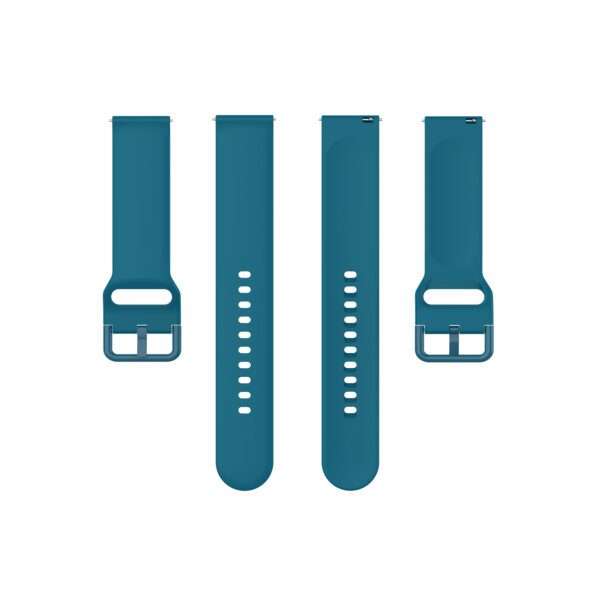 Fitbit Versa 1/2 Silicone Strap with Color Buckle - Turquoise