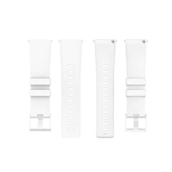 Fitbit Versa 1/2 Silicone Strap Double Loop - White
