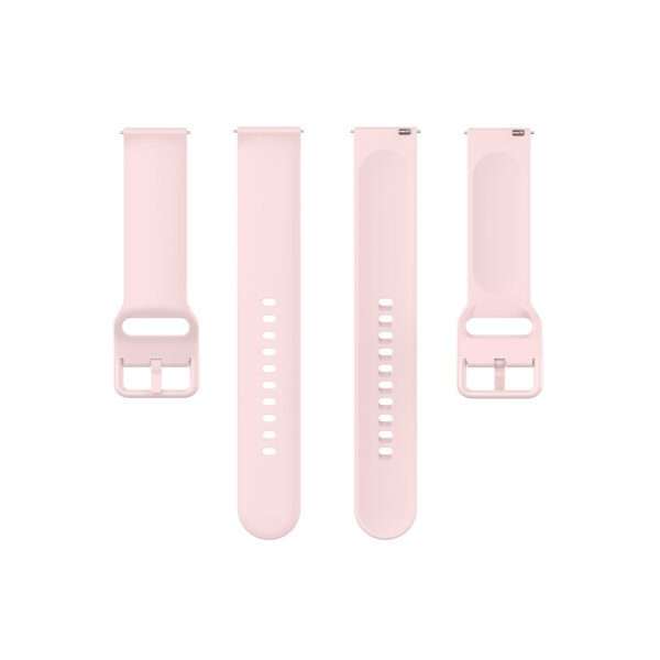 Fitbit Versa 1/2 Silicone Strap with Color Buckle - Pink