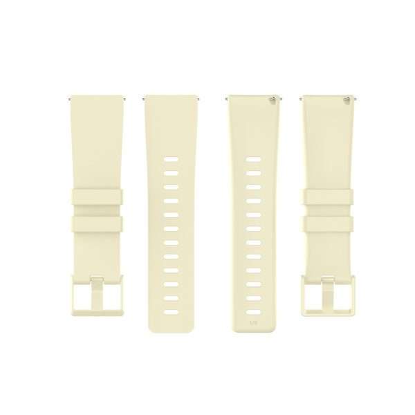 Fitbit Versa 1/2 Silicone Strap Double Loop - Beige
