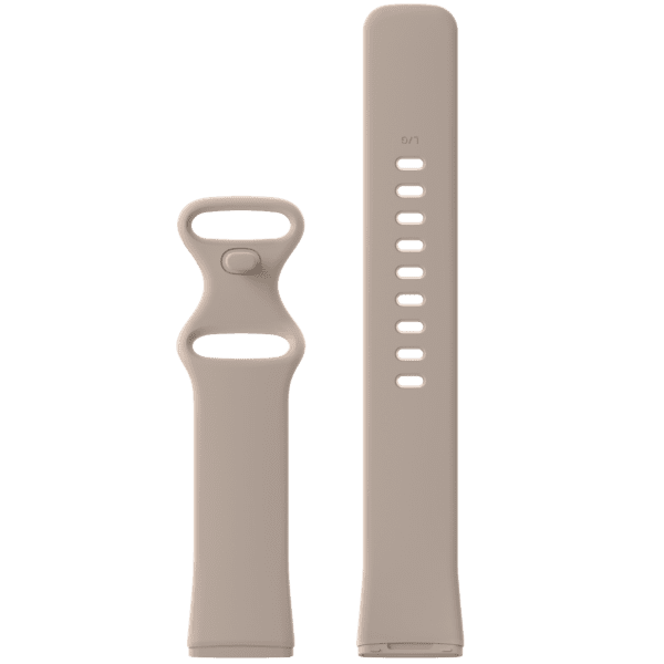 Fitbit Versa 3/4 & Sense Silicone Strap - Beige