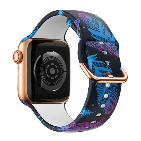 Apple Watch Printed Silicone Strap - Bohimien