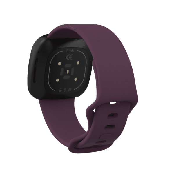 Fitbit Versa 3/4 & Sense Silicone Strap - Purple