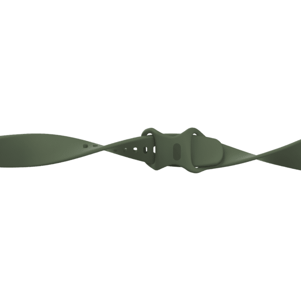 Fitbit Versa 3/4 & Sense Silicone Strap - Army Green