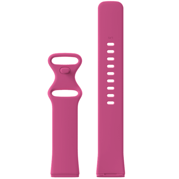 Fitbit Versa 3/4 & Sense Silicone Strap - Dark Pink