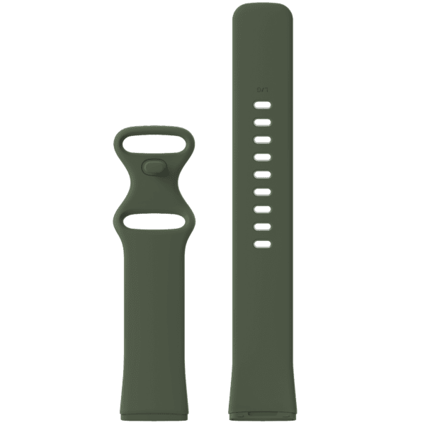 Fitbit Versa 3/4 & Sense Silicone Strap - Army Green