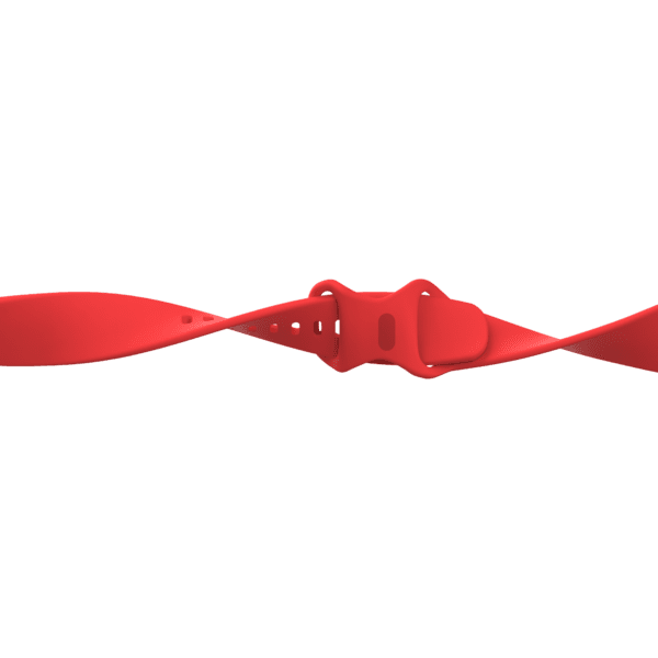Fitbit Versa 3/4 & Sense Silicone Strap - Red