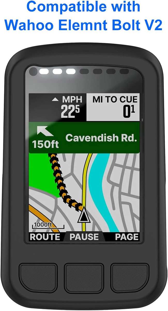 Wahoo Elemnt Bolt V2 Protective Silicone Case - Black
