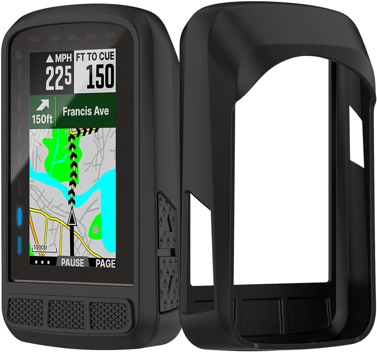 Wahoo Elemnt Roam 2 Protective Silicone Case - Black