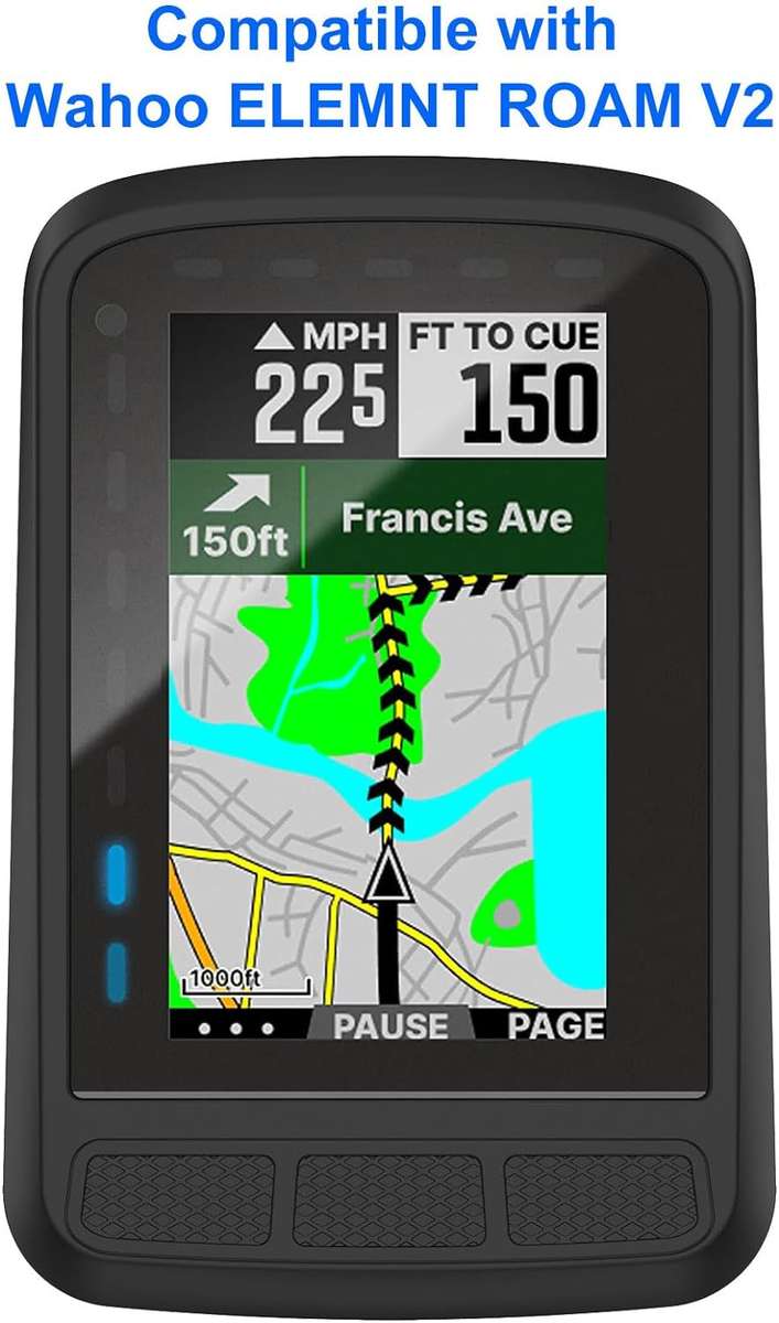 Wahoo Elemnt Roam 2 Protective Silicone Case - Black