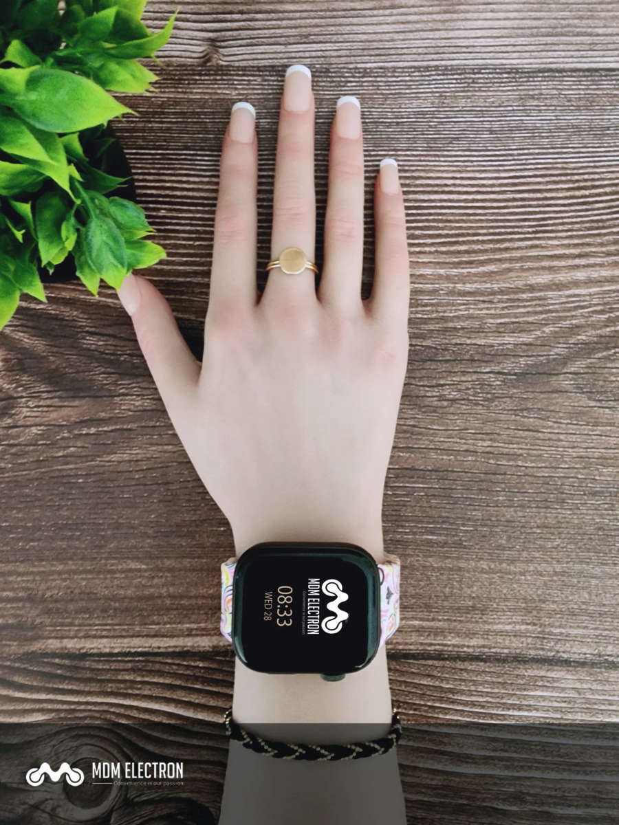 Apple Watch Printed Silicone Strap - Fireworks