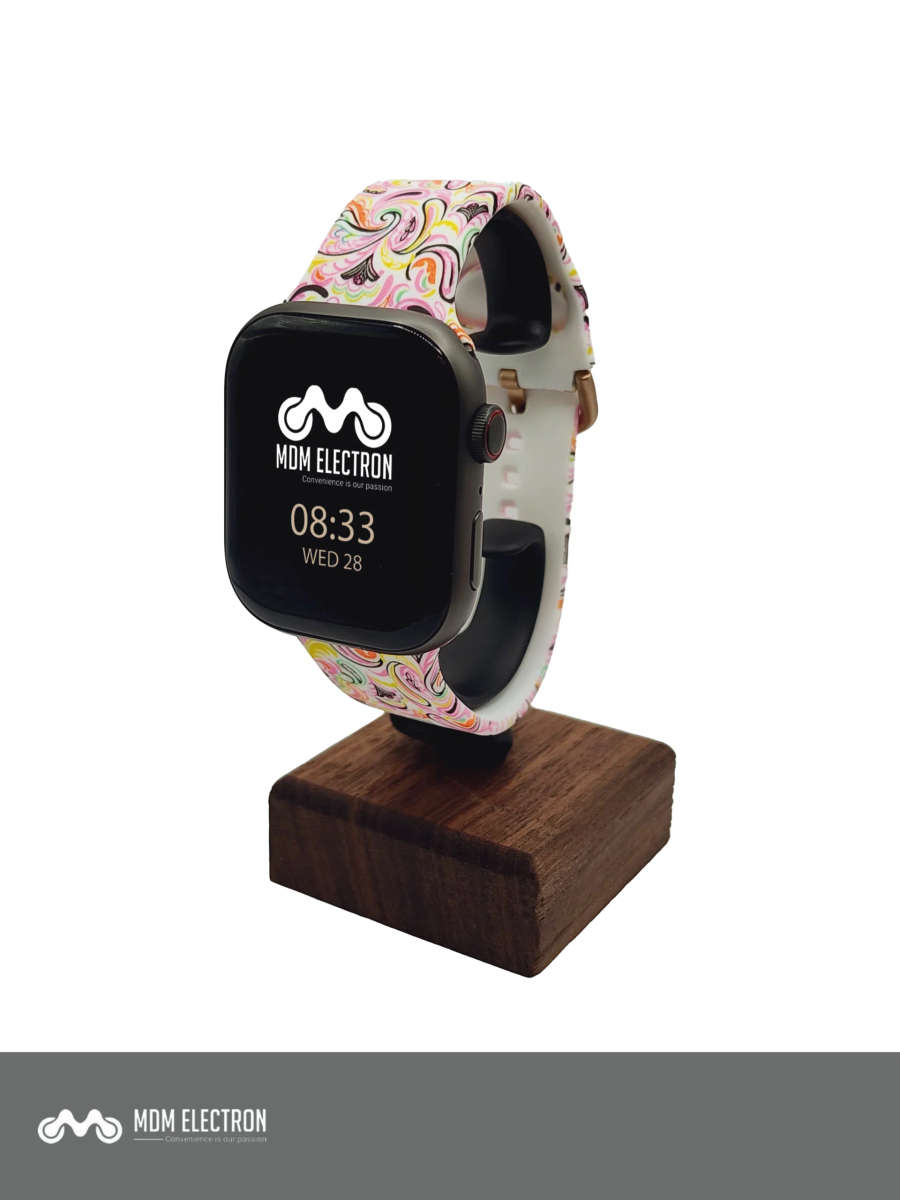 Apple Watch Printed Silicone Strap - Fireworks