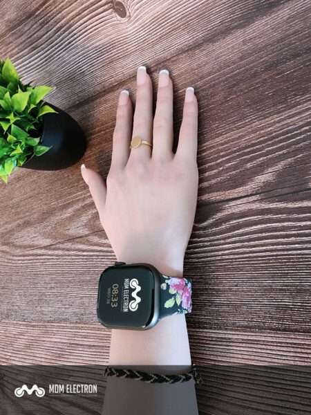Apple Watch Printed Silicone Strap - Floral Print
