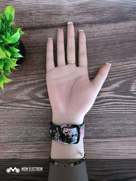 Apple Watch Printed Silicone Strap - Floral Print