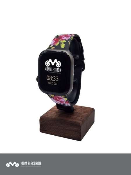 Apple Watch Printed Silicone Strap - Floral Print